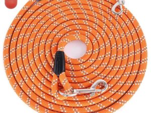 Long Dog Leash for Training 10FT/16FT/20FT/30FT/50FT/100FT, Reflective Tie Out, Heavy Duty Dog Lead for Large, Medium & Small Dogs - Outside Walking, Playing, Camping, Yard