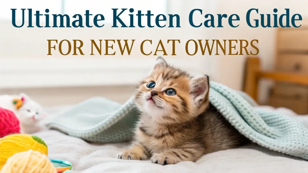Ultimate Kitten Care Guide for New Cat Owners