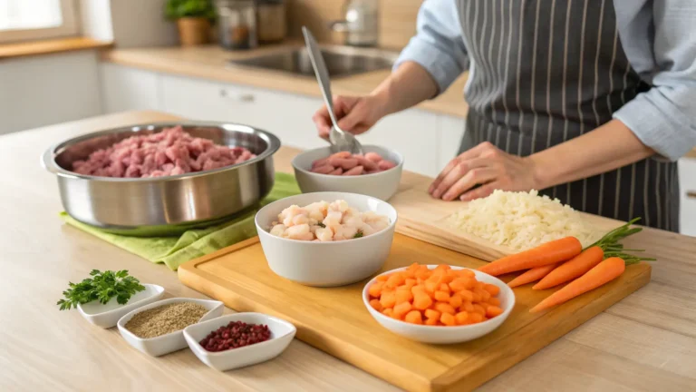 Making Dog Food for Sensitive Tummies