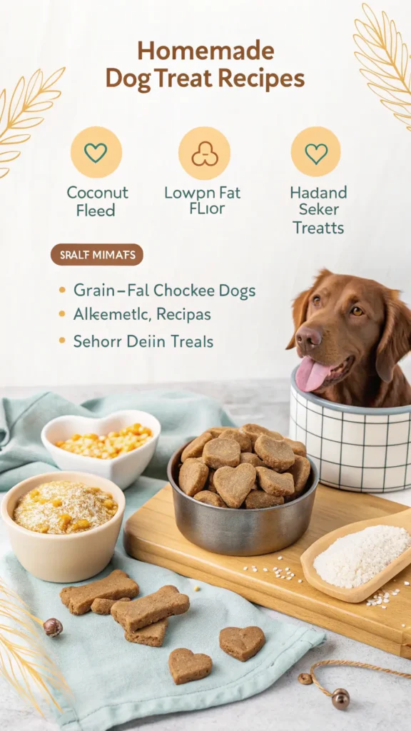 Low-Calorie Homemade Dog Treats
Dog Treats
Homemade Dog Treats